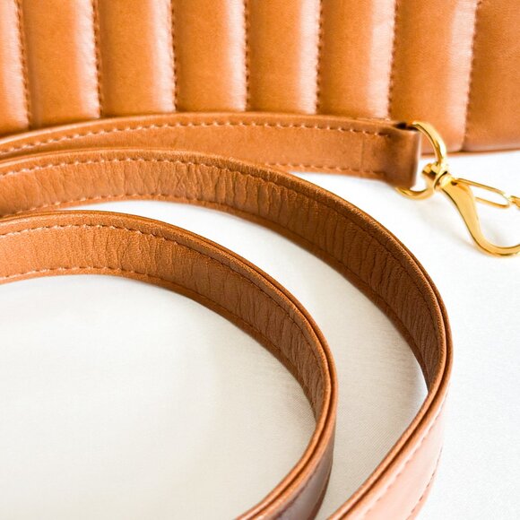 Vintage YSL Top Handle Leather Bag Brown - Picture 4 of 16